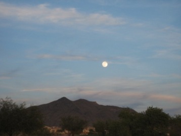 Full moon in Arizona